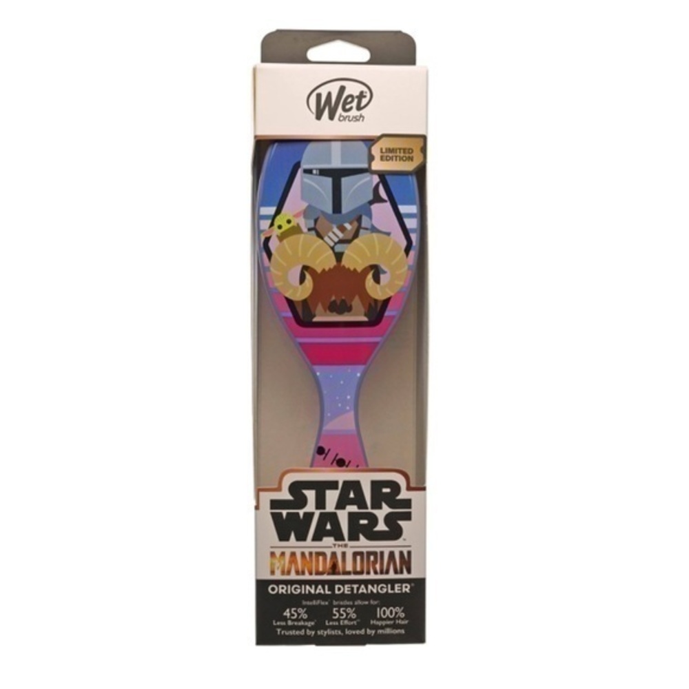 STAR WARS  The Mandalorian Original hair detangler Wet brush limited edition